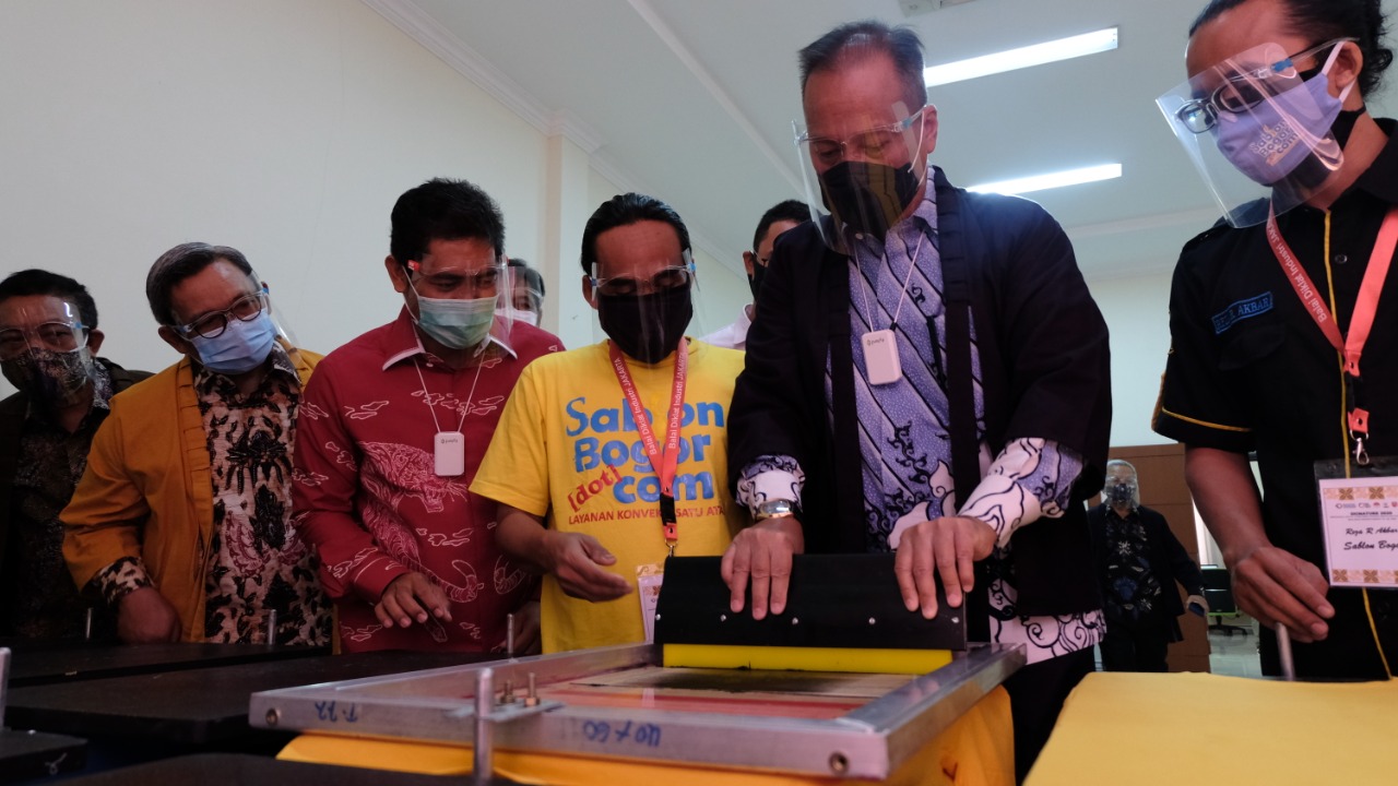 Gambar 1: Program inkubator bisnis Balai Diklat Industri Jakarta - sablon bogor